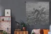 MuchoWow® Wandteppich Wandbehang Die Bagger - Vincent van Produktbild-Vorschau 5
