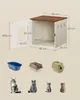SONGMICS HOME Katzenklo-Schrank, Snapsemble – superschnelle Produktbild-Vorschau 7