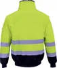 The back view of a hi-vis pilot jacket. Voir les images du produit