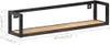 vidaXL Wandregale 2 Stk. 80 cm Raues Mangoholz Produktbild-Vorschau 6