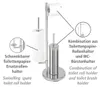 WENKO Stand WC-Garnitur Universalo Neo Edelstahl Toilette Produktbild-Vorschau 2