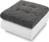 Pouffe-Fußhocker mit stauraum, wohnzimmer sitzhocker TOKIO Produktbild-Vorschau 2