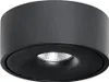 Arcchio LED-Deckenlampe Rotari, Ø 12 cm, up & down, schwarz Produktbild-Vorschau 1
