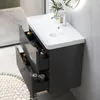 Waschtisch mit Unterschrank 60 cm Smiley Badmöbel Set Produktbild-Vorschau 2