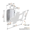 Vogels SOUND 4203 Sonos Play:3 Wandhalterung schwenkbar / Produktbild-Vorschau 9