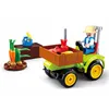 Sluban farmársky set zberací traktor pre tvorivé hodiny hry Náhľad obrázku produktu 2