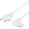 deleyCON 3,0m Netzkabel Typ C Eurostecker auf C7 Buchse 90° Produktbild-Vorschau 1