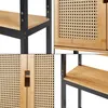 Toilettenschrank 'Tervola' Bambus 172 x 63 x 27 cm in Produktbild-Vorschau 11
