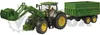 Bruder John Deere 7R 350, Frontlader und Anhänger, Anteprima dell’immagine prodotto 8