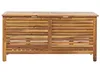BELIANI Skrzynia ogrodowa jasnobrązowy akacjowe 130 x 64 cm Podgląd zdjęcia produktu 4