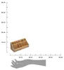 Pořadatel bambusu na nádobí, kosmetiku, multifunkční, 100% Náhled obrázku produktu 3