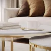 Salontafel LIRA 2-in-1, goudkleurig chroom / wit marmer Productafbeelding-voorbeeld 5
