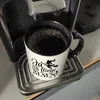 Kaffeebecher Schwarz mit witzigem Hexenmotiv zu Halloween - Produktbild-Vorschau 7