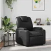 vidaXL Relaxsessel Schwarz Kunstleder Produktbild-Vorschau 2