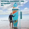 Stand Up Paddle Set 320x80x15 cm Belastbar bis 160kg Produktbild-Vorschau 2