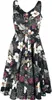 Hell Bunny Mittellanges Kleid Damen Tahiti 50's Dress Produktbild-Vorschau 1