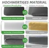A collage comparing features of 'Our Products' with 'Other Products'. Produktbild-Vorschau