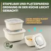 Viwares nádoby na skladovanie potravín v sade 3 s Náhľad obrázku produktu 3