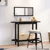 vidaXL Konsolentisch Schwarz 110x40x80 cm Massivholz Kiefer Produktbild-Vorschau 11