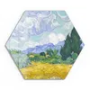 DEQOART Glasbild Echtglas 55x48 cm 'Himmelsflüstern' Produktbild-Vorschau 1
