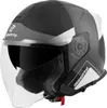 Bogotto H586 Casco jet City-B, nero opaco/grigio/bianco, L Anteprima dell’immagine prodotto 1