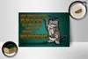 Holzschild Spruch 18x12cm Haus ohne Katze Garten ohne Produktbild-Vorschau 3