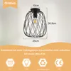 ZMH Lampa Sufitowa Czarna Vintage Lampa Sufitowa 1 Płomień Podgląd zdjęcia produktu 2