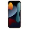 A pink iPhone 13 Pro Max case with a colorful abstract wallpaper on the screen. Podgląd zdjęcia produktu