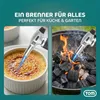 Flambierbrenner Crème Brulée Brenner Küchenbrenner Set |  Produktbild-Vorschau 3