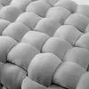 Theo Cleo Moderner Velvet Kosmetik Hocker, Quadratisch Produktbild-Vorschau 4