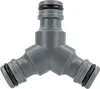 Hydro-Fit 3-Wege Schlauchkupplung Schlauchverbinder PVC-U Produktbild-Vorschau 1