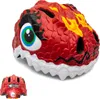 Fahrradhelm für Kinder | Roter Drache | Crazy Safety | Produktbild-Vorschau 1