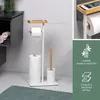 eluno Stand-WC-Garnitur 4in1, WC-Bürste, Produktbild-Vorschau 4