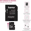 Hama microSDXC 256GB Class 10 UHS-I 80MB/s + Adapter Produktbild-Vorschau 2