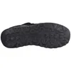 The sole of a black sneaker is shown from an underneath view against a white background. Produktbild-Vorschau