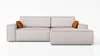 Ecksofa TOR mit Schlaffunktion. Farbe: Dove. Produktbild-Vorschau 5