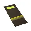 PAPSTAR Servietten-Tasche "Stripes" schwarz / limone Produktbild-Vorschau 5