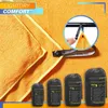 LightDry Mikrofaser Handtuch Orange 60x30 cm – Leichtes Produktbild-Vorschau 3