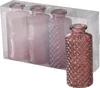Boltze Vase Panja (4 Teilig, Farbe Dunkelrosa/Hellrosa, Produktbild-Vorschau 1