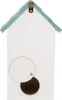 Clayre & Eef Vogelhaus 15x10x22 cm Weiß Holz Produktbild-Vorschau 4