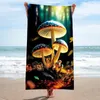 FEBE Strandtuch XXL Pilze 100x180 cm Badetuch Groß 100% Produktbild-Vorschau 5