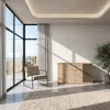 Sideboard - 142x85 cm - Artisan Eiche - Lamellen Optik - Produktbild-Vorschau 2