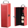 Lot de 3 boîtes cadeaux en simili cuir pour bouteilles de Voir les images du produit 3