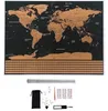 Malatec 23442 Große Rubbelkarte der Welt mit Flaggen, 82 x Produktbild-Vorschau 1