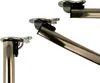 Abklappbares Tischbein 710mm Edelstahl finsih d:50mm Produktbild-Vorschau 1