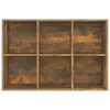 vidaXL Étagère/sideboard chêne fumé 66x30x98 cm bois Voir les images du produit 15