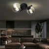 LED Wandleuchte, Metall, Glas, rauchfarben, H 12,5 cm Produktbild-Vorschau 5