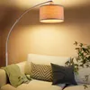 MONZANA® Bogenlampe Stoffschirm Marmorfuß 150-175 cm Produktbild-Vorschau 8