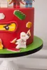 Sweetfanaberia | Dekoracja tortu Lego Ninjago 15 sztuk - 2D Podgląd zdjęcia produktu 11