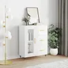 Kredens biały wysoki połysk 69,5x34x90 cm materiał Podgląd zdjęcia produktu 4